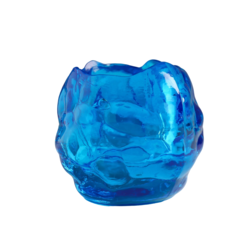 Подсвечник Evis "Снежок", синий, 6,5х7,5 см (3900322494)