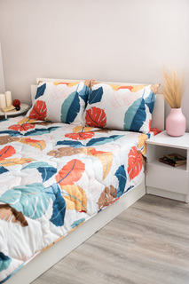 Комплект постельного белья с одеялом SELENA Алекса 2 сп, полисатин, наволочка 2 шт