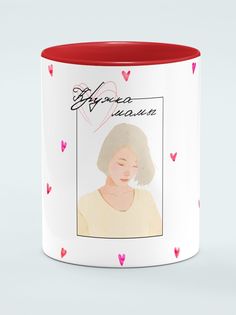 Кружка Мамы, красный No Brand