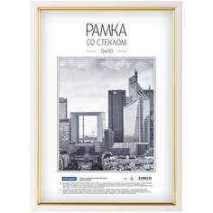 Рамка для фото OfficeSpace 296456 21х30 см пластик цвет Белая комплект 4 шт Prof Art