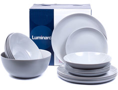 Столовый сервиз ДИВАЛИ ГРАНИТ 19 предметов 6 персон Luminarc