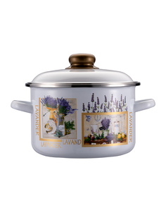 Кастрюля Regent inox Lavanda 3л белоснежная 93-LN-EN-03