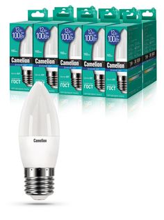 Набор из 10 светодиодных лампочек Camelion LED 12W 6500K E27 10-13692