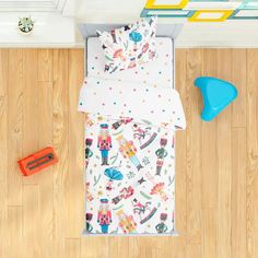 Комплект постельного белья BELLEHOME Щелкунчик 200 TC, сатин, 1,5 спальный