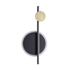 Бра Lumion Chita 5608/17WL, цвет черный, бронза