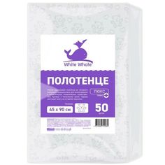 Полотенце W W Люкс+ Мишки 35х70 см 50 шт. White Whale