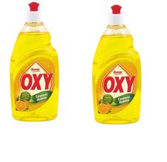 Средство для мытья посуды ROMAX, Romax OXY, Сочный лимон, 450г,2шт