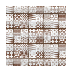 Коврик для ванной Вилина Преображение 7093-218PT-brown, вспененный ПВХ, 0,8 x 15 м