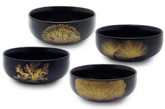 Набор салатников WD Lifestyle Singapore каменная керамика 4шт 15см WD-541