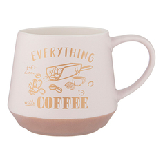 Кружка Lefard Coffemania 470 мл бежевая