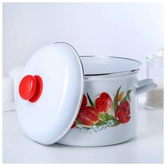 Кастрюля цилиндрическая Лысьвенские эмали, Ласковый май, 4,5 л