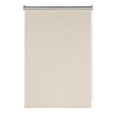 Штора рулонная Prakto Blackout Silver светло-бежевая, 80x160 см