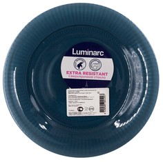Тарелка десертная Luminarc Louison London Topaz стекло голубая 19 см