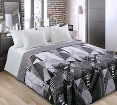 Покрывало стеганое Текс-Дизайн на кровать Урбан 2, перкаль, 180x210