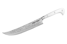 Нож кухонный "Samura SULTAN" для нарезки, пчак 210 мм, G-10, дамаск 67 слоев, SU-0045DBW