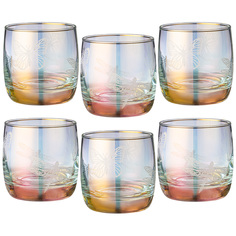 Стаканы Lefard Butterfly 0.31 л лиловая дымка 6шт