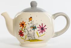 Чайник заварочный Elrington СЕРЫЙ КОТ доломит 950 мл 208-07009