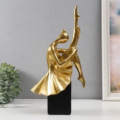 Статуэтка 9892540 Балерина с вытянутой вверх ножкой 19х13х38 см No Brand