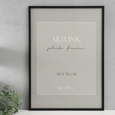 Фоторамка МДФ Nina 50x70 см, чёрный No Brand