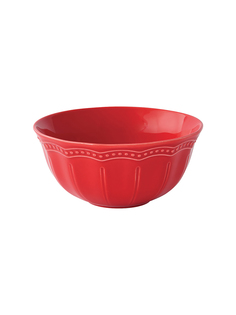 Салатник фарфоровый красный Easy Life EL-R2889-ELIR 16см
