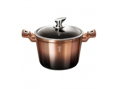 Кастрюля с крышкой алюминий Berlinger 24см 1895-BH