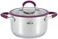 Кастрюля с крышкой нержавеющая сталь Berlinger 5,5л 2217-24 BS