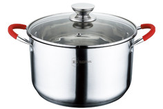 Кастрюля с крышкой нержавеющая сталь Berlinger 7,5л 2106-26RS\CS
