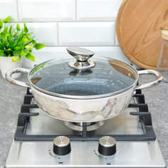 Сотейник WR-6014 1,96 л Antique grey WR-6014 ИП ТаллиПосуда люксГранд Посуда