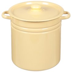 Кастрюля 12 л с крышкой цилиндр Сибирские товары С41624/С41624.3П/СГ/3/П/3СГ индукция