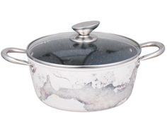 Кастрюля WR-6013 5,56 л Antique grey WR-6013 ИП ТаллиПосуда люксГранд Посуда