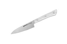 Нож кухонный "Samura HARAKIRI" овощной 99мм, белый акрил (SHR-0011