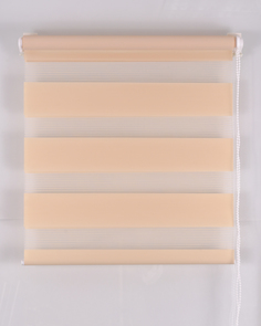 Рулонная штора МАГЕЛЛАН ДЕНЬ/НОЧЬ 75х160 персик RDN017 Magellan