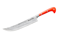 Нож кухонный "Samura SULTAN" для нарезки,пчак 210 мм, G-10, дамаск 67 слоев, SU-0045DBR