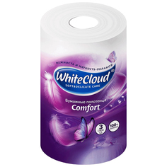 Бумажные полотенца White Cloud Arts 3 слоя 1 рулон