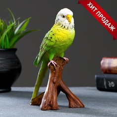 Хорошие сувениры Фигура "Зеленый попугай" 9,5х8х16,5см