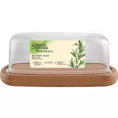 Масленка деревянная Sugar&Spice с крышкой (SE104712996)