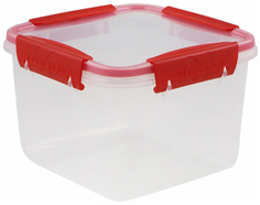 Набор из 2 шт, Контейнер с крышкой пищевой 1,7 л герметичный, BUTTERFLY, ланч бокс, 11х15,