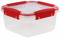 Набор из 2 шт, Контейнер с крышкой пищевой 1,2 л герметичный, BUTTERFLY, ланч бокс, 8,5х15