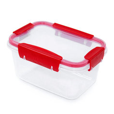 Набор из 4 шт, Контейнер с крышкой пищевой 0,75 л герметичный, BUTTERFLY, ланч бокс, 8,5х1