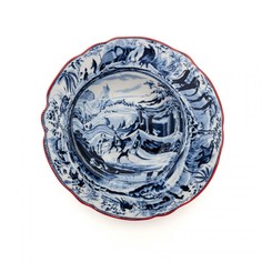 Тарелка глубокая Seletti Arabian 11220 d.25,4 Дизайнерская посуда из фарфора