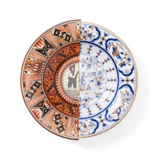 Тарелка глубокая Seletti Tula 09131 d.25,4 Дизайнерская посуда из фарфора