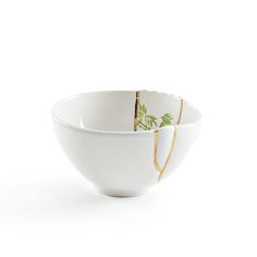 Пиала Seletti Kintsugi 09633 d.11,5 Дизайнерская посуда из фарфора