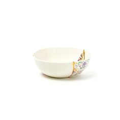 Салатник Seletti Kintsugi 09636 d.19 Дизайнерская посуда из фарфора