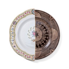 Тарелка Seletti Hobyo 09143 d.27,5 Дизайнерская посуда из фарфора