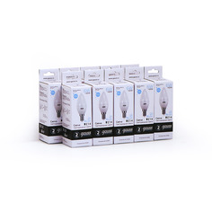 Упаковка ламп 10 штук Gauss Elementary Свеча 6W 470lm 6500K Е14 LED