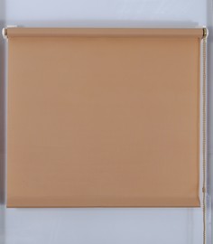 Рулонная штора Простая MJ, размер 45х160 см, цвет кофе с молоком No Brand