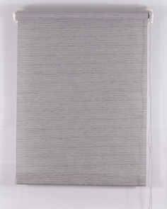 Рулонная штора Зебрано, размер 140х160 см, цвет серый No Brand
