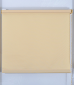 Рулонная штора Простая MJ, размер 65х160 см, цвет песочный No Brand