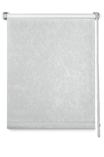 Рулонная штора блэкаут Венеция, размер 100х160 см, цвет платина No Brand