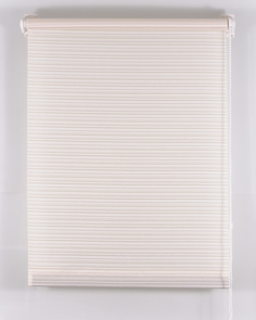 Рулонная штора Зебрано, размер 160х160 см, цвет белый No Brand